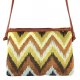 Chevron Kilim Crossbody Bag