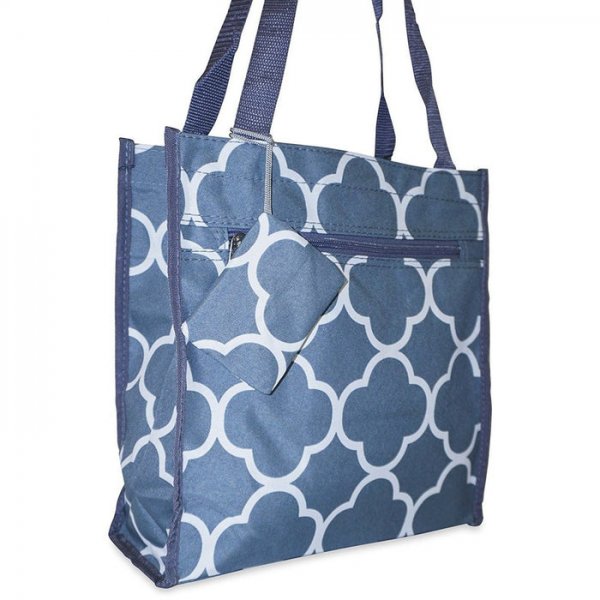 Quatrefoil Totes